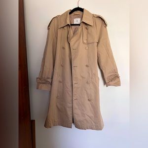 Anine Bing beige trench coat
